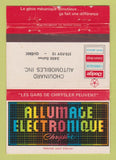 Matchbook Cover - Chouinard Dodge Chrysler Ste Foy QC WEAR 40 Strike