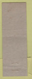 Matchbook Cover - Temple Hotel Pendleton OR