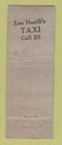 Matchbook Cover - College Inn Cafe Marshfield OR WORN