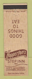 Matchbook Cover - Hopperton's Step Inn Cheboygan MI WEAR