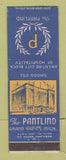 Matchbook Cover - Pantlind Hotel Grand Rapids MI WEAR