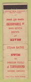 Matchbook Cover - Turnaround Seaside OR Roller Skating WORN