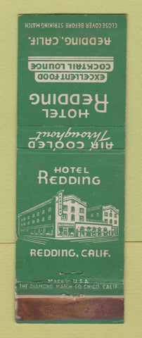 Matchbook Cover - Hotel Redding CA WEAR
