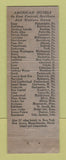Matchbook Cover - Harrisburger Hotel Harrisburg PA WEAR