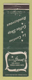 Matchbook Cover - US Grant Hotel San Diego CA WEAR