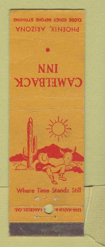 Matchbook Cover - Camelback Inn Phoenix AZ WEAR