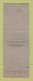 Matchbook Cover - The Challenger Inn Sun Valley ID WRITING WEAR