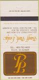 Matchbook Cover - Banff Park Lodge AB 30 Strike