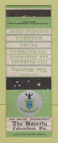 Matchbook Cover - Waverly Hotel Columbus GA