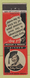 Matchbook Cover - Kitty Davis Cocktail Lounge Chicago IL WEAR