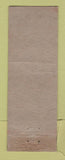 Matchbook Cover - Auditorium Hotel Chicago IL WORN