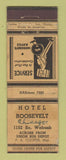 Matchbook Cover - Hotel Roosevelt Chicago IL ARROW WRITING WEAR
