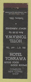 Matchbook Cover - Hotel Tonkawa OK MERCHANTS WEAR