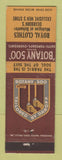 Matchbook Cover - Botany 500 Men's Clothes Dearborn MI WEAR