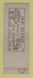 Matchbook Cover - Martin's Restaurant Niagara Falls NY girlie