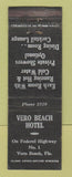 Matchbook Cover - Vero Beach Hotel FL WEAR