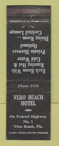 Matchbook Cover - Vero Beach Hotel FL WEAR
