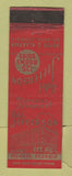 Matchbook Cover - Hotel Jefferson Atlanta GA WORN