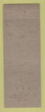 Matchbook Cover - Whittier Hotel Detroit MI