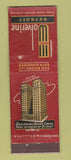 Matchbook Cover - Hotel Wolverine Detroit MI WEAR