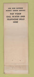 Matchbook Cover - Pfent's Beer Wine Store Detroit MI