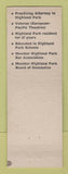 Matchbook Cover - Kalem Garian Commissioner Election Highland Park MI