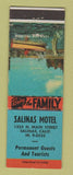 Matchbook Cover - Salinas Motel CA WORN