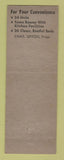 Matchbook Cover - Salinas Motel CA WORN