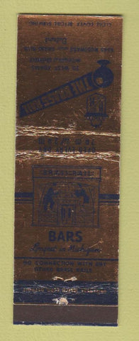 Matchbook Cover - The Brass Rail Detroit MI