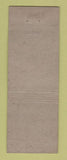 Matchbook Cover - Milgrim New York City Detroit Cleveland Miami WORN