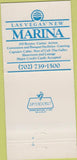 Matchbook Cover - Marina Hotel  and  Casino Las Vegas NV 30 Strike