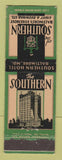 Matchbook Cover - Southern Hotel Baltimore MD WORN
