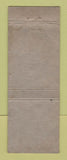 Matchbook Cover - Harbor View House Bar Harbor ME WORN