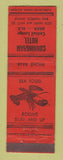 Matchbook Cover - Cunningham Hotel Bar Harbor ME WORN