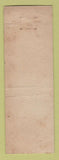 Matchbook Cover - Hotel Sedgwick Bath ME WEAR