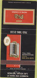 Matchbook Cover - Union Plaza Hotel  and  Casino Las Vegas NV 30 Strike