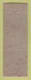 Matchbook Cover - Deglman Hotels Marquette Sault Ste Marie Hancock MI