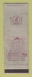 Matchbook Cover - Park Place Hotel Traverse City MI WEAR
