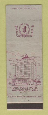 Matchbook Cover - Park Place Hotel Traverse City MI WEAR