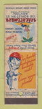 Matchbook Cover - Beachcomber Boston MA feature WORN