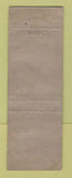 Matchbook Cover - Bluebird Cafe Plymouth MA WORN