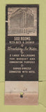 Matchbook Cover - Dayton Biltmore Hotel Dayton OH WEAR