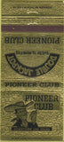 Matchbook Cover - Pioneer Club Casino Las Vegas NV 30 Strike