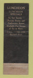Matchbook Cover - American Hotel St Louis MO WORN