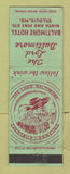 Matchbook Cover - Lord Baltimore Hotel St Louis MO
