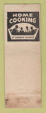 Matchbook Cover - Hotel Washington Hamburg PA ADVANCE WORN