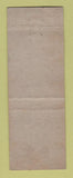 Matchbook Cover - Camfield Hotel Greeley Colorado WEAR