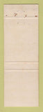 Matchbook Cover - Thee Virgo Detroit MI restaurant WORN