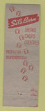 Matchbook Cover - Sil's Barn Colorado Springs WEAR