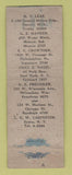 Matchbook Cover - Perry Fay Screw Machine Products Elyria OH WEAR